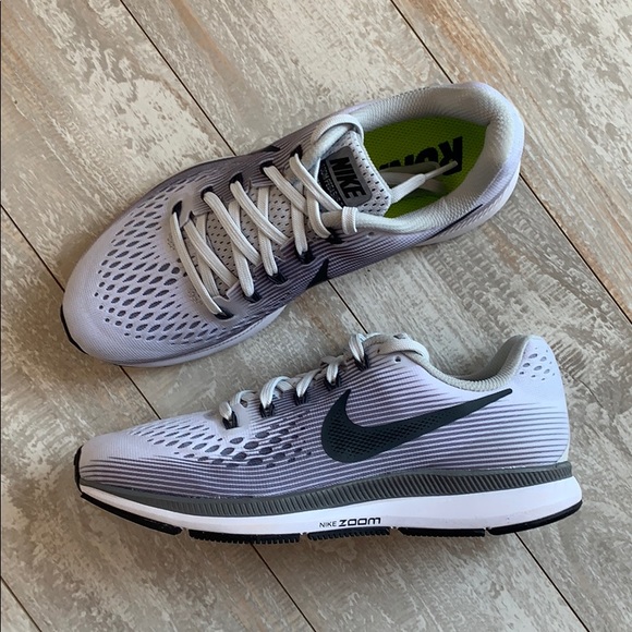 NWT Nike Pegasus 34 pure platinum - Picture 8 of 9